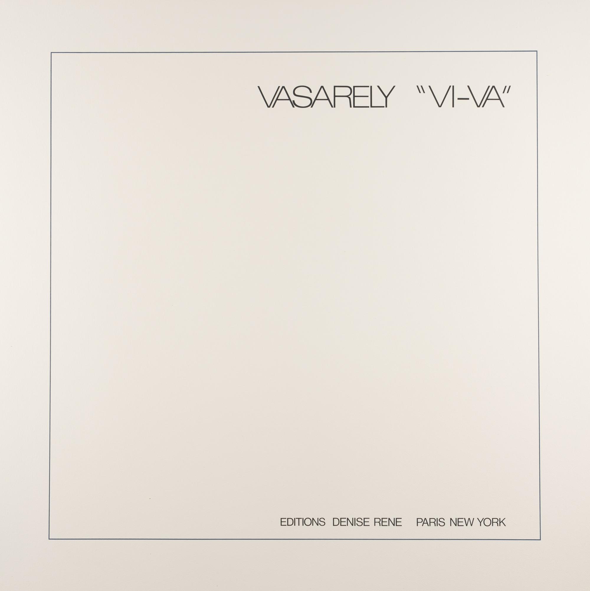 Vi-va (complete portfolio of 8 with title and justification pages and portfolio case), 1978