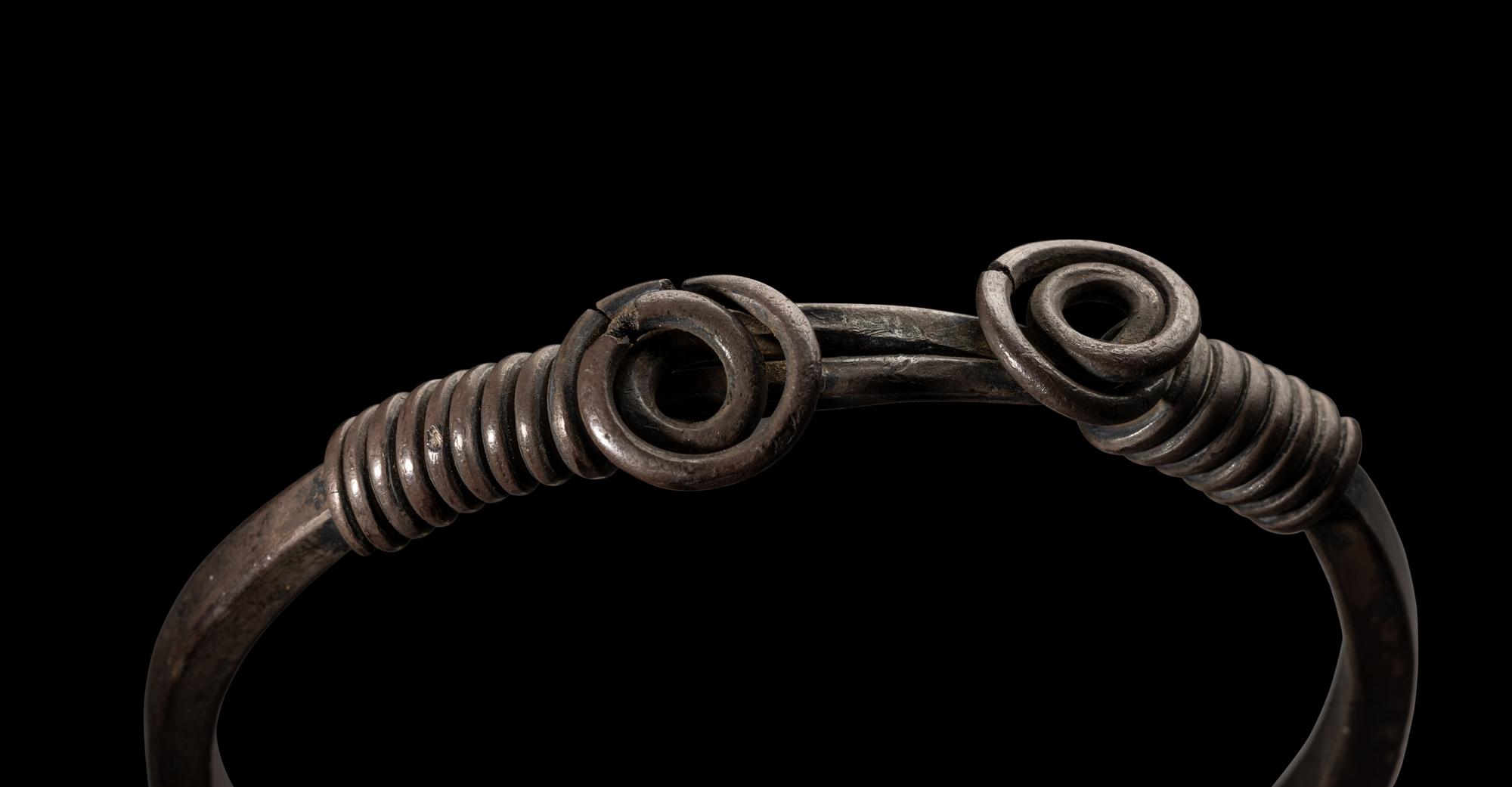 A Roman Silver Bracelet