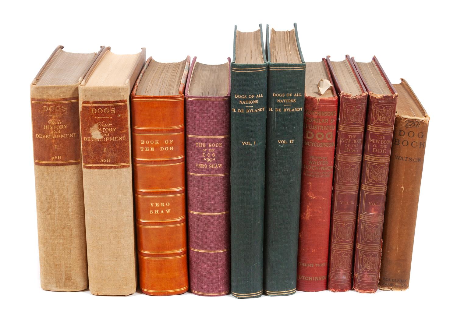 Ten Reference Books regarding Dogs