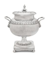 An Irish George III Silver Tea Urn