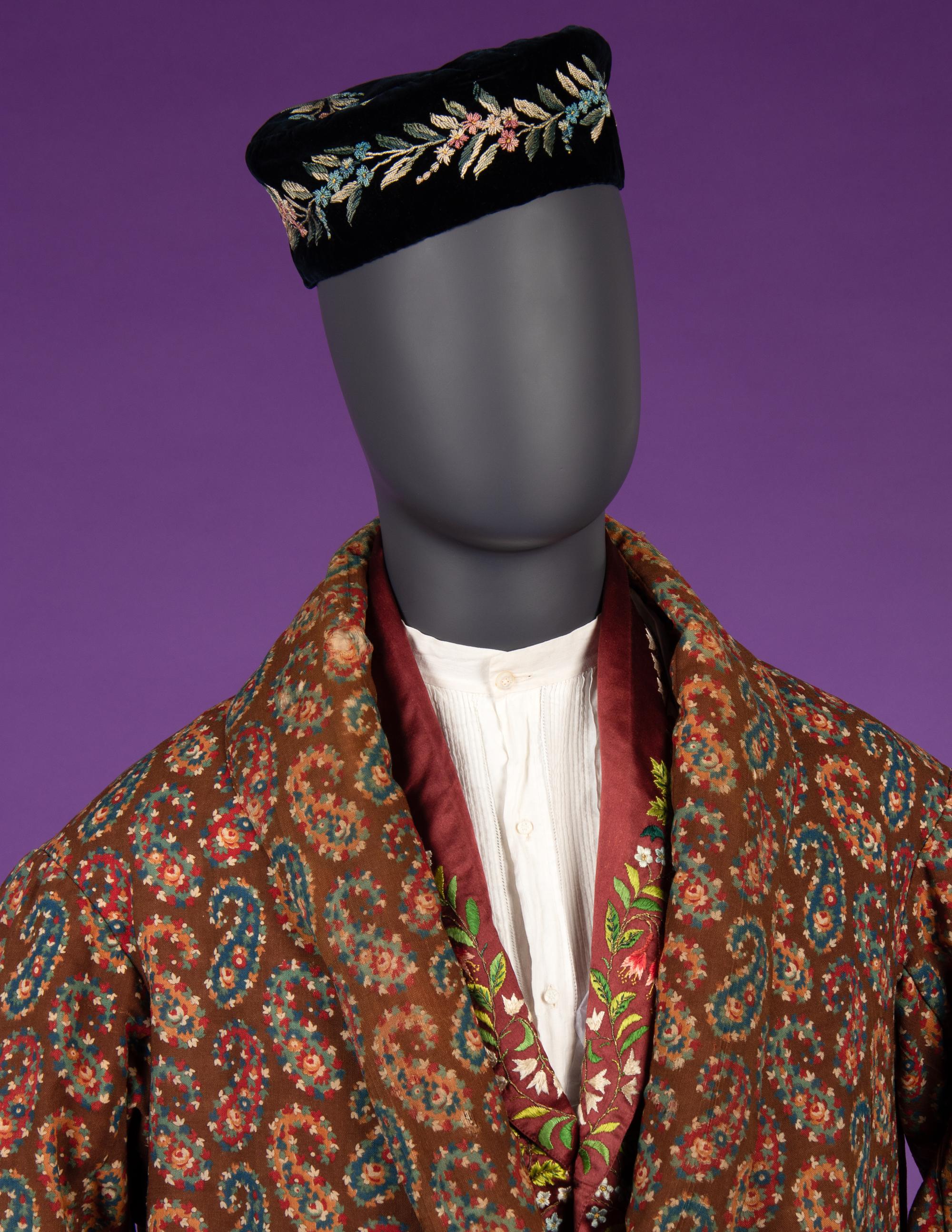 Two Men's Banyan Robes, 1840 & 1870