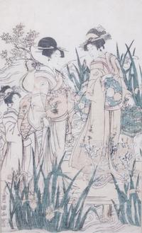 Utagawa Toyokuni, (Japanese, 1769-1825), Two Geishas