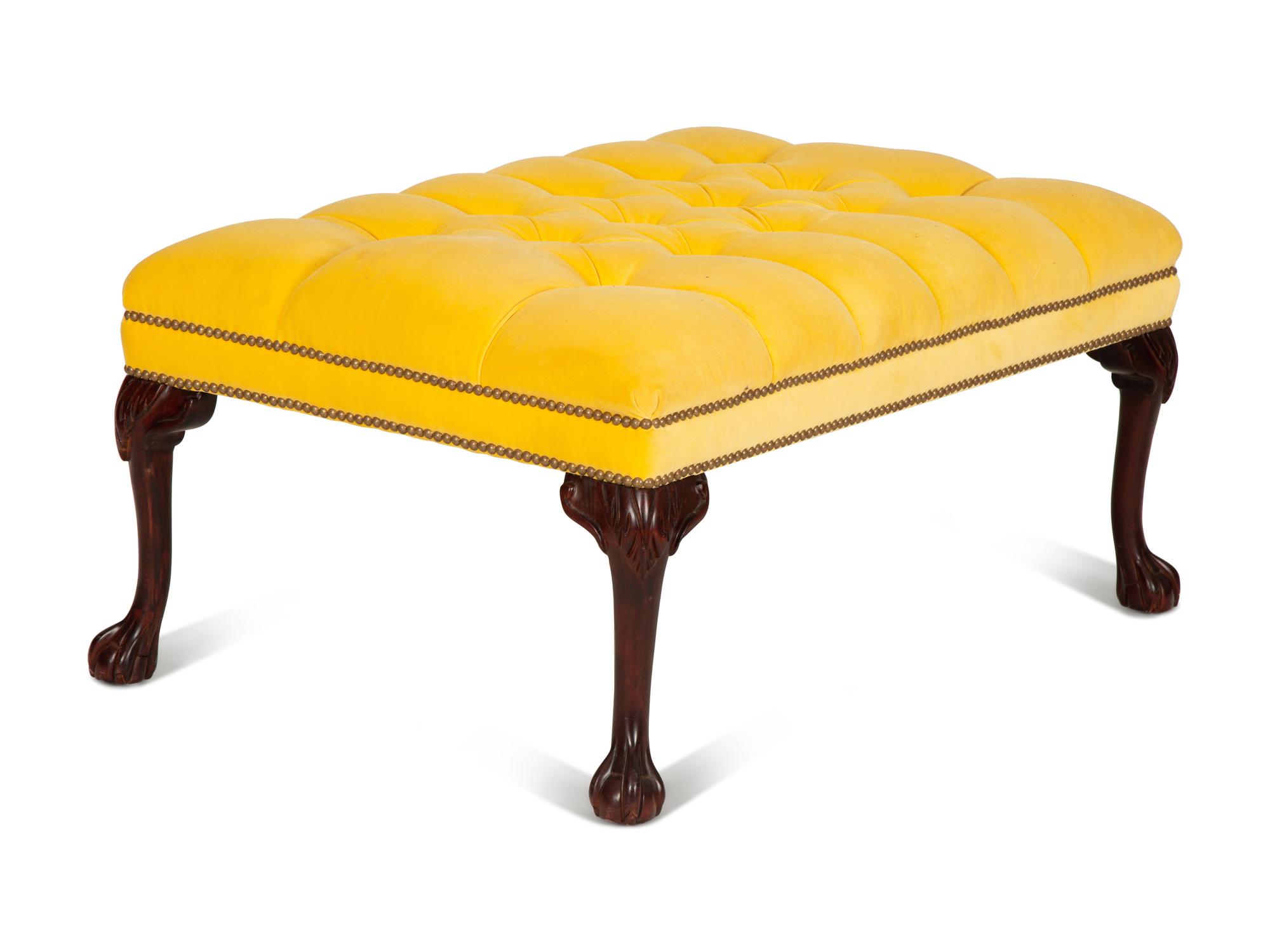 A George II Style Mahogany Bench