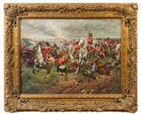 Artist Unknown, (20th Century), The Battle of Waterloo