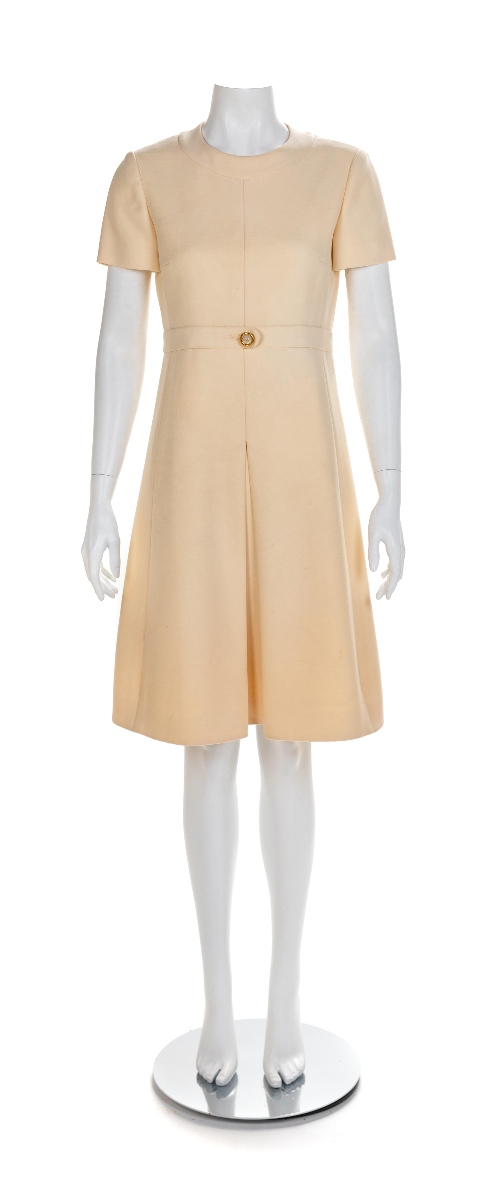 Two Vintage Dresses, 1960-70s Size label: 10