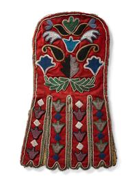 Athabaskan Beaded Wool Fire Bag