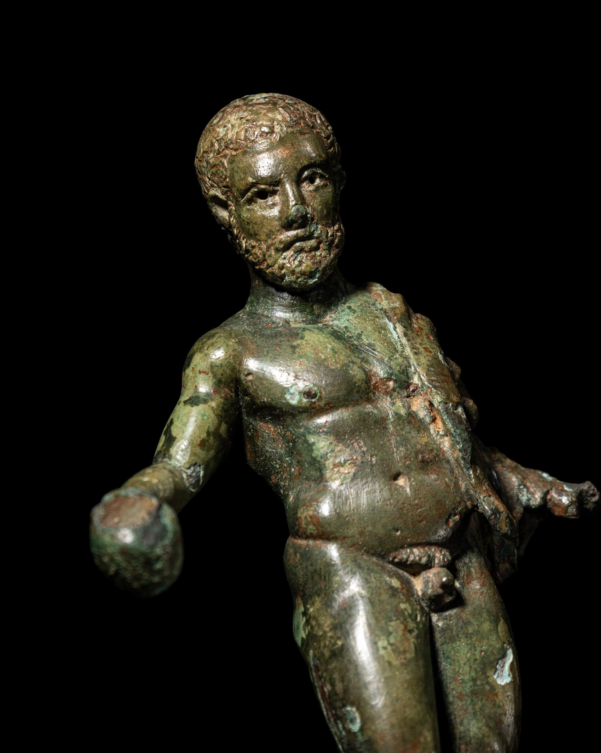 A Greek Bronze Hercules