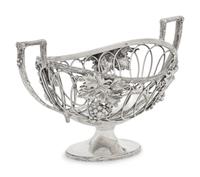 An American Silver Fruit Basket