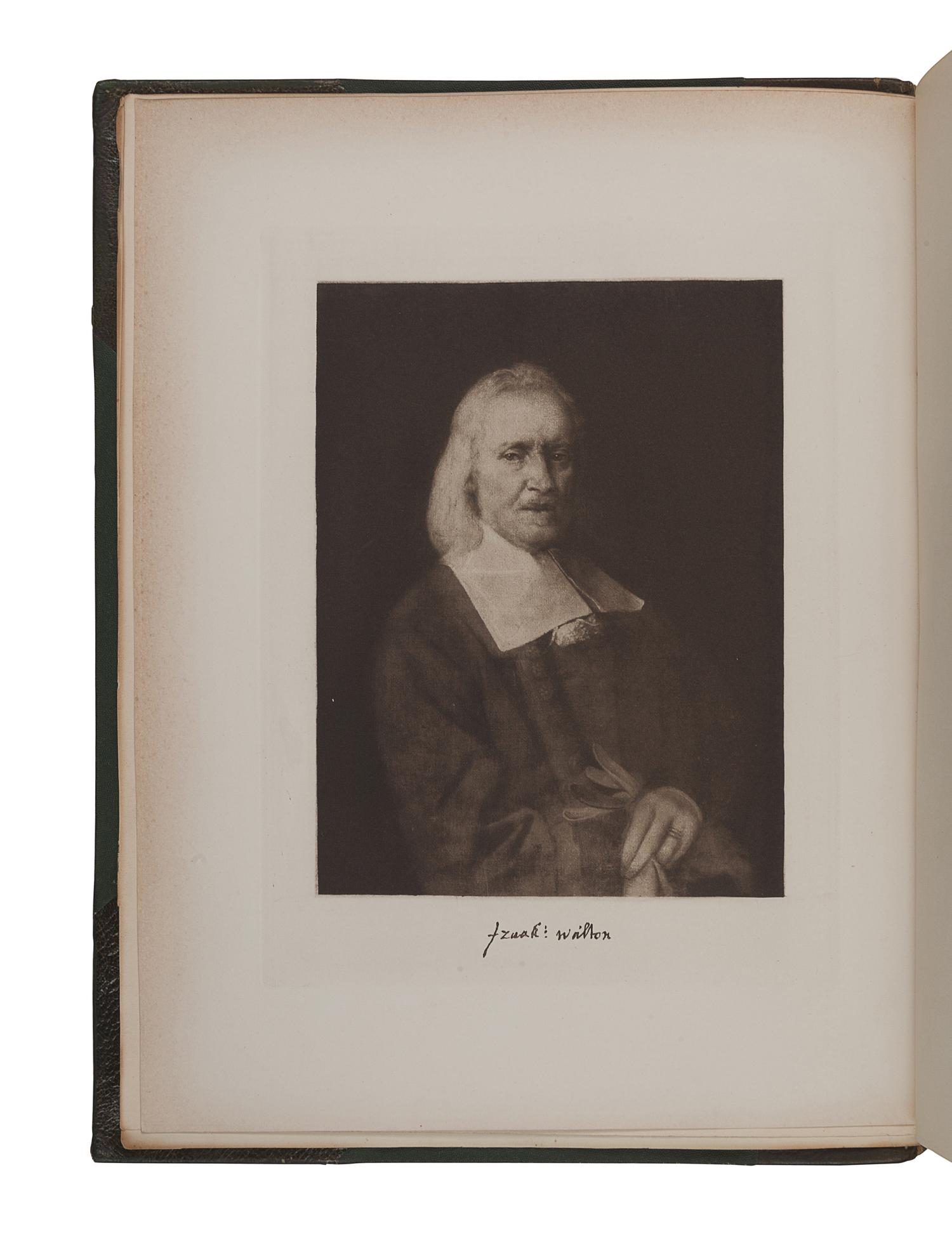 WALTON, Izaac (ca 1593-1683) -- COTTON, Charles (1630-1687). The Compleat Angler . Edited by R.B. Marston. London: Sampson Low, Marson, Searle and Rivington, 1888.