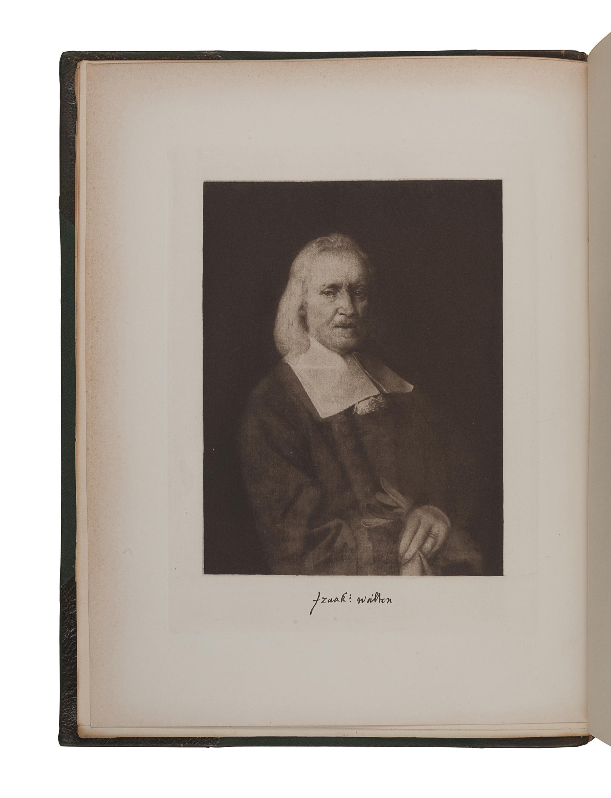 WALTON, Izaac (ca 1593-1683) -- COTTON, Charles (1630-1687). The Compleat Angler . Edited by R.B. Marston. London: Sampson Low, Marson, Searle and Rivington, 1888.