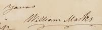 [AUTOGRAPHS]. Signatures of 19th-century American military and political figures.