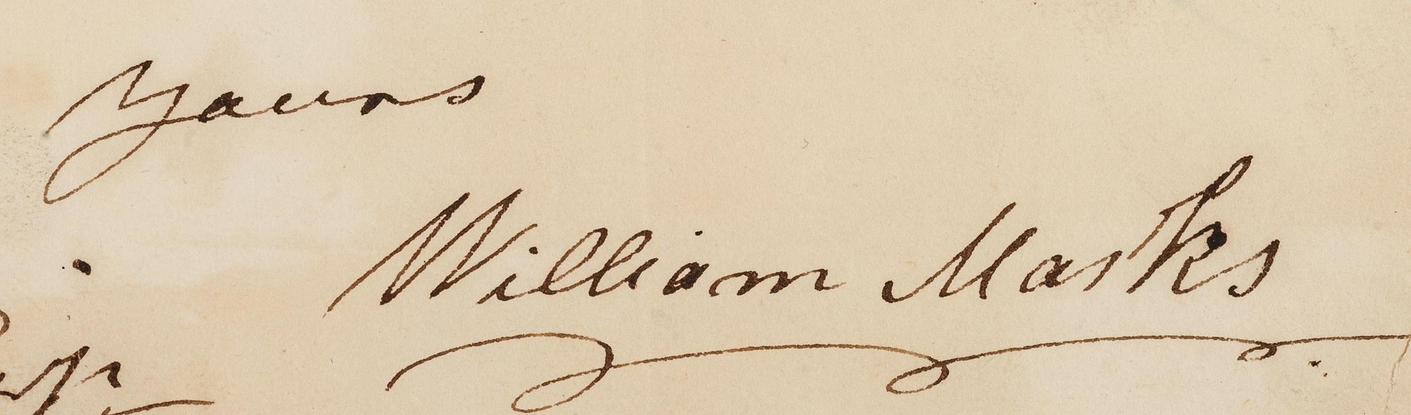 [AUTOGRAPHS]. Signatures of 19th-century American military and political figures.