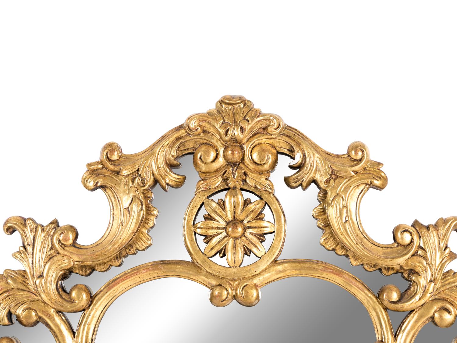 A Régence Style Giltwood Mirror
