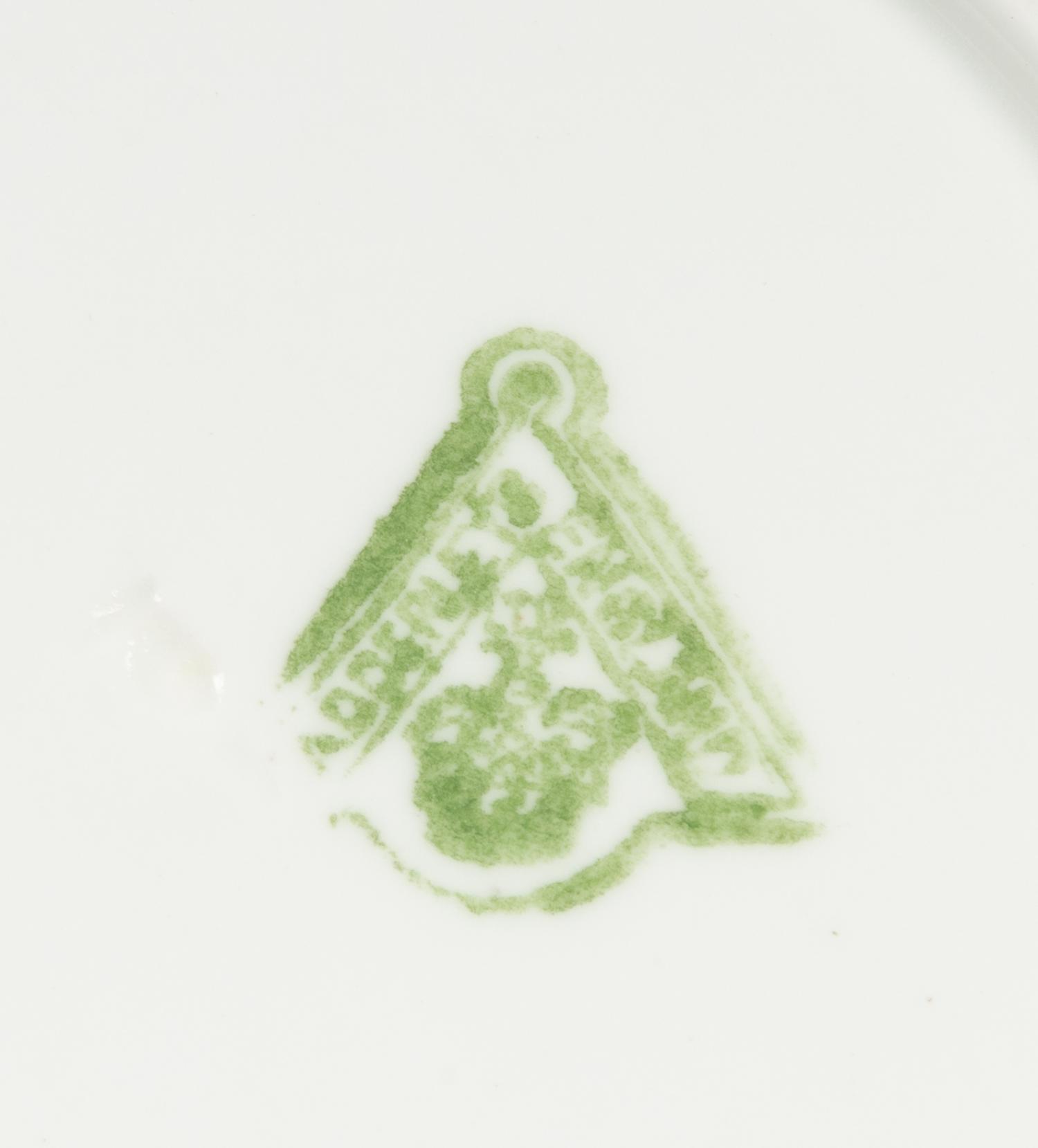 An Adderley Chelsea Porcelain Dinner Service