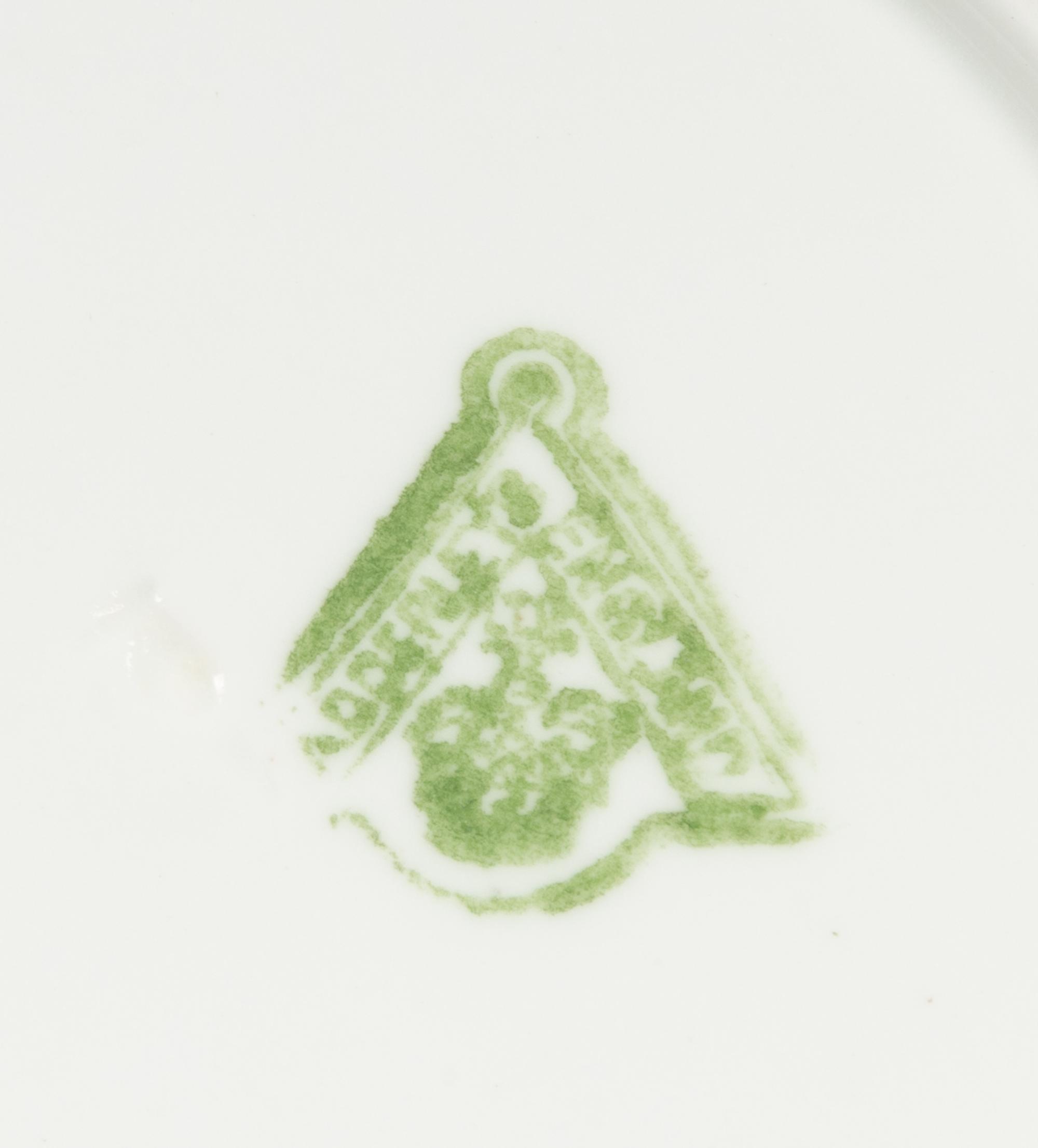 An Adderley Chelsea Porcelain Dinner Service