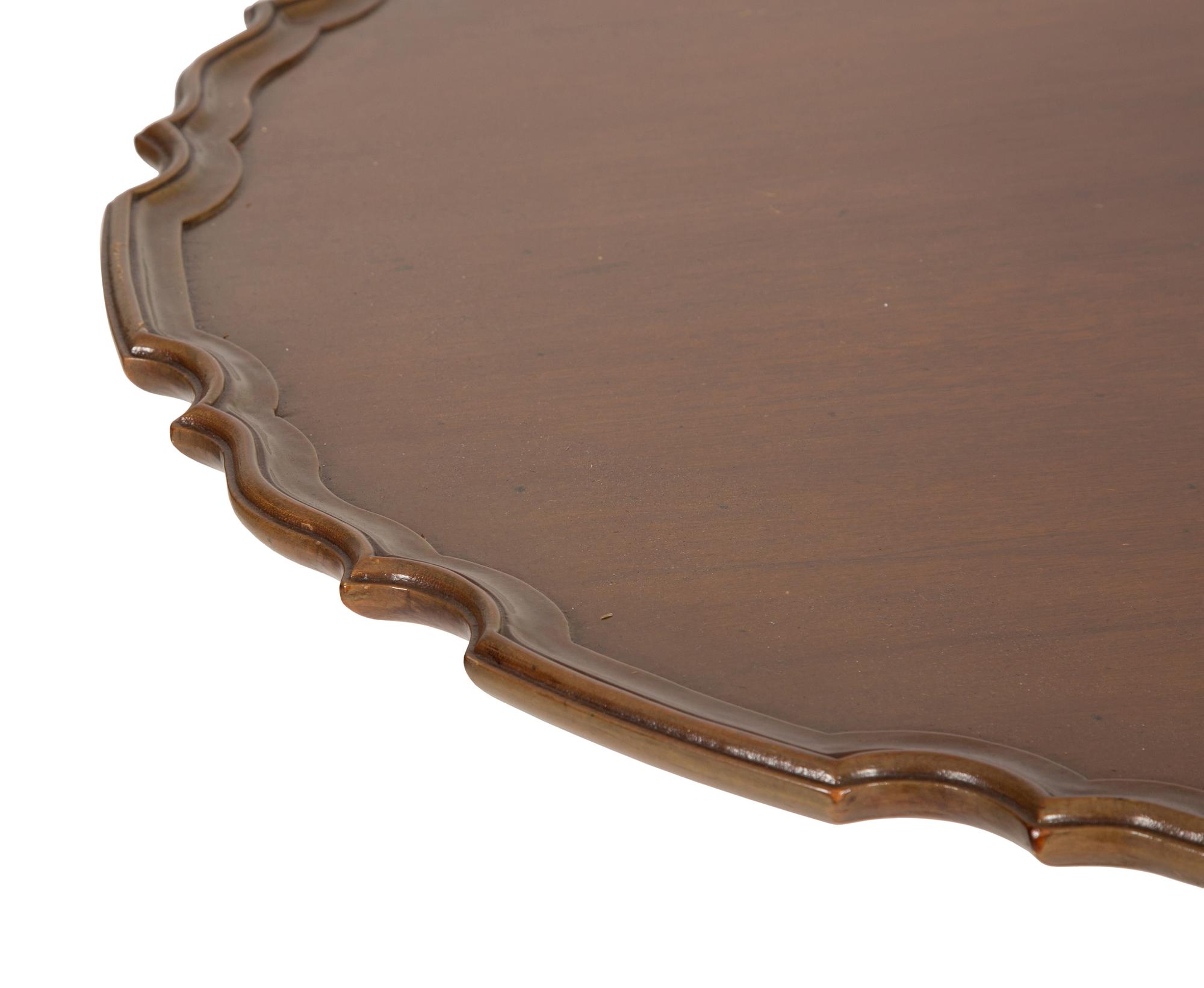 A George II Style Mahogany Tilt-Top Table