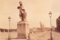 A group of five photographs depicting the grounds of Versailles ( Cours d'Honneur, Versailles , 1901; La Vénus accroupie, par Coysevox (Versailles) , 1902; Versailles - Bassin de Neptune, 1902; Versailles - l'Orangerie, 1903; Grand Trianon - le Buffet , 1906)