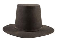 [CIVIL WAR]. Unissued enlisted Hardee hat with original interior label, unpunched