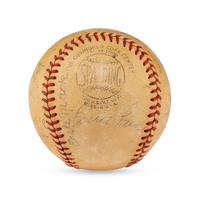 A 1948 Philadelphia Athletics Team Signed Autograph Baseball Featuring Al Simmons (Beckett Authentication Services)