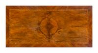 A Louis XVI Walnut and Fruitwood Marquetry Metamorphic Secretary Desk