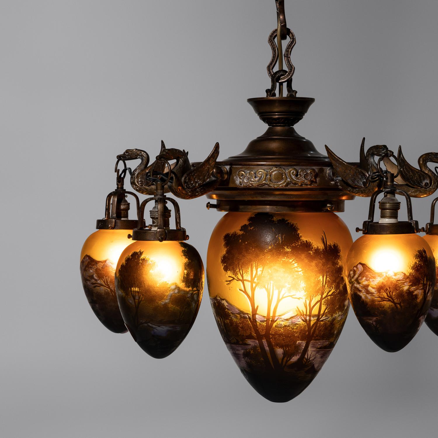 Chandelier, Daum Nancy