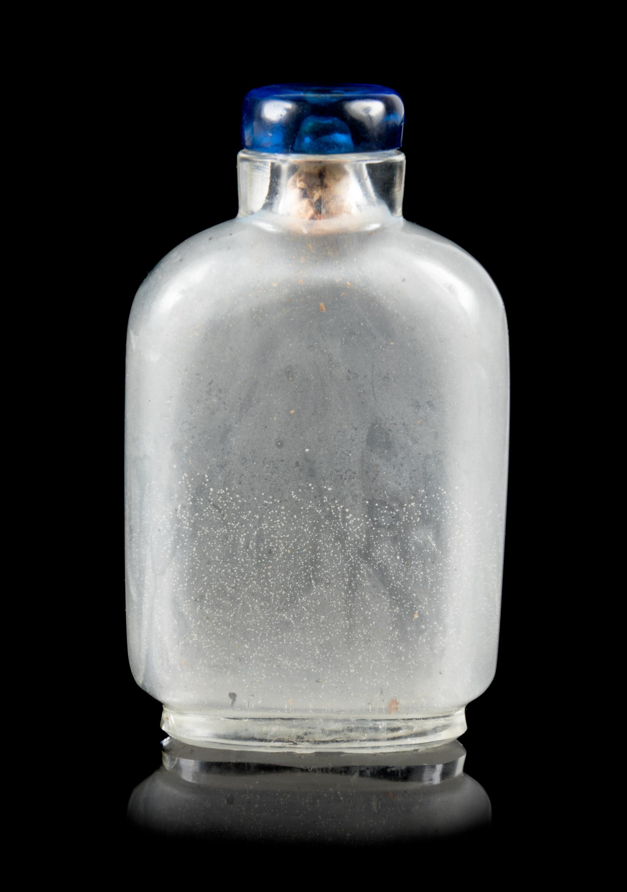 An Inside Painted Glass Snuff Bottle Height 2 3/8 inches. — ATTRIBUTED TO MA SHAOXUAN (CIRCA 1905-1916)