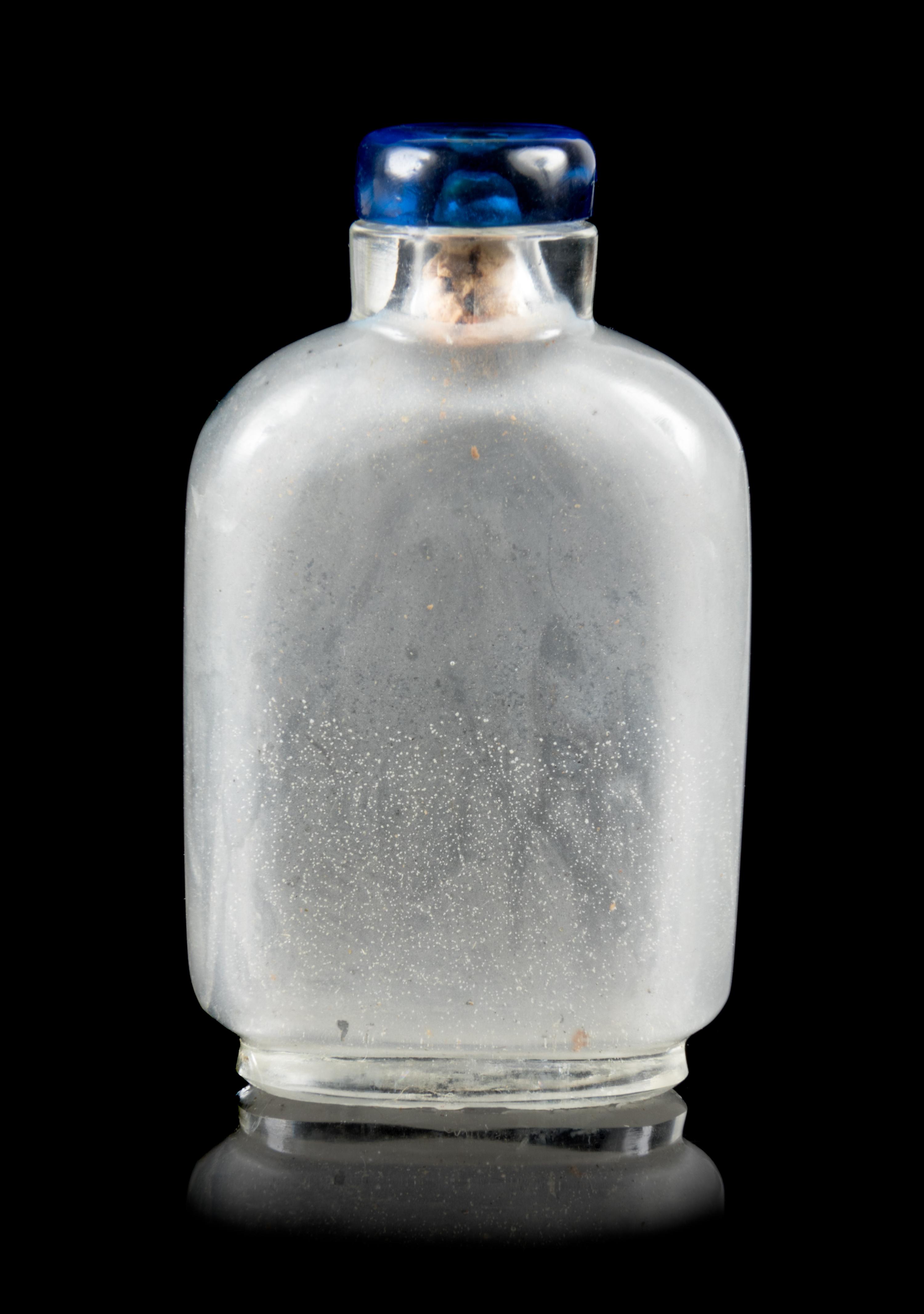 An Inside Painted Glass Snuff Bottle Height 2 3/8 inches. — ATTRIBUTED TO MA SHAOXUAN (CIRCA 1905-1916)