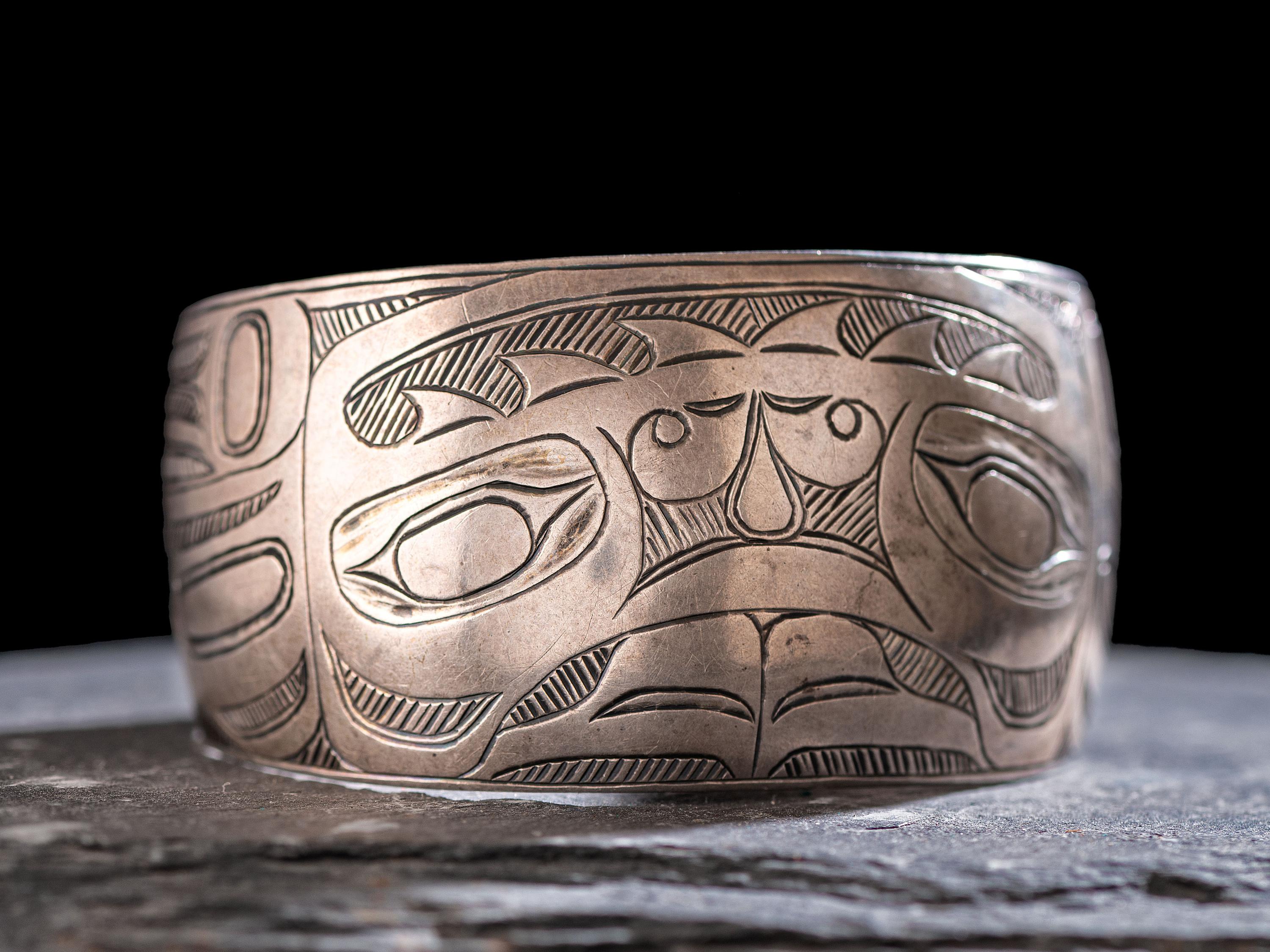 Haida Silver Bracelet