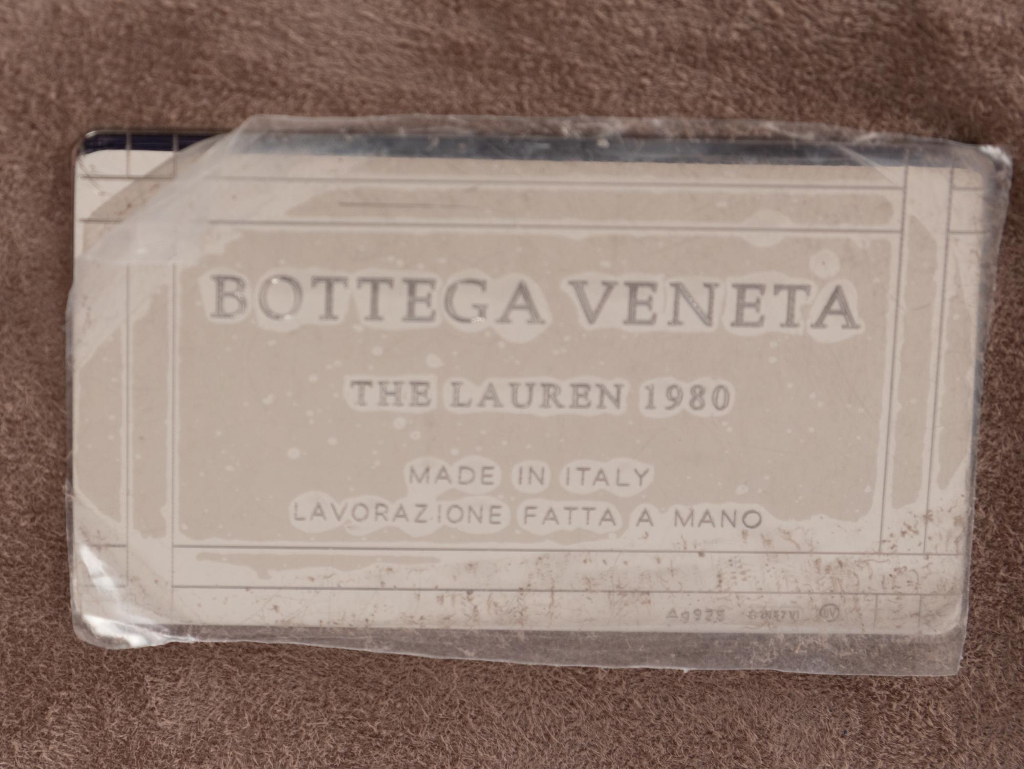 Bottega Veneta Crocodile "The Lauren 1980" Clutch, 2017