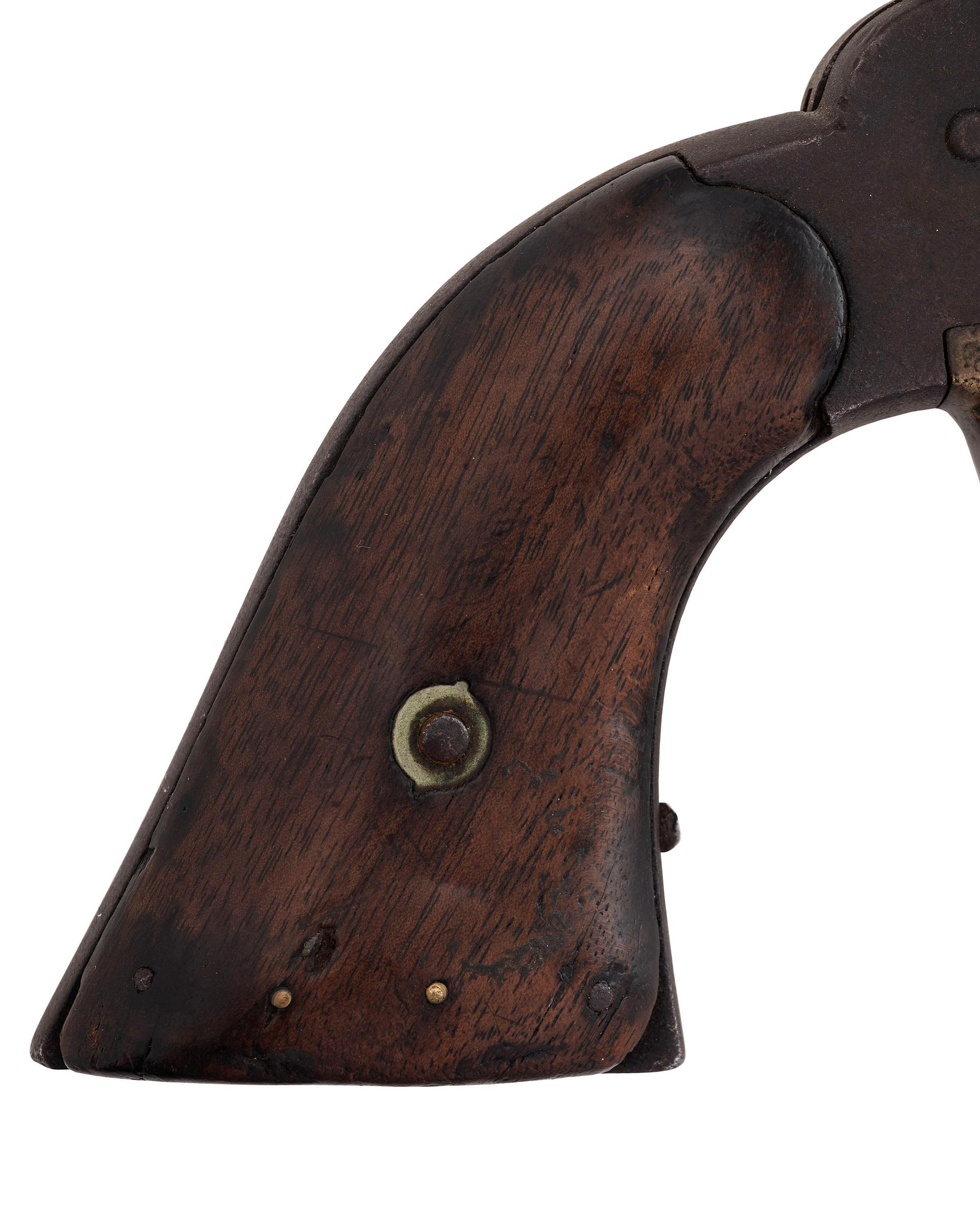 Attic Remington New Model Army Percussion Revolver with Relic Holster