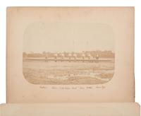 [EARLY PHOTOGRAPHY]. Trio of Yale albums, dated 1856, 1860, & 1868, ft. individual and group portraits, scenes around campus, and inscriptions from classmates incl. many soldiers.