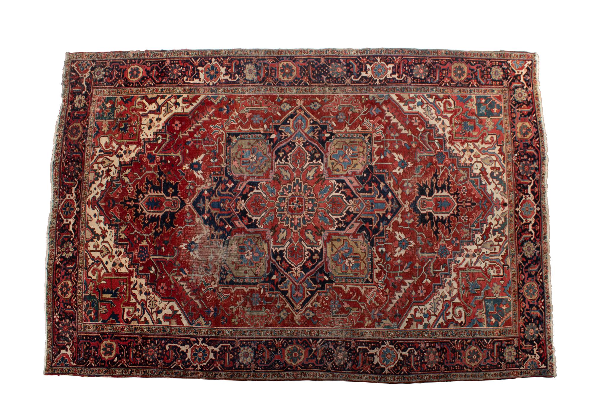 A Heriz Carpet