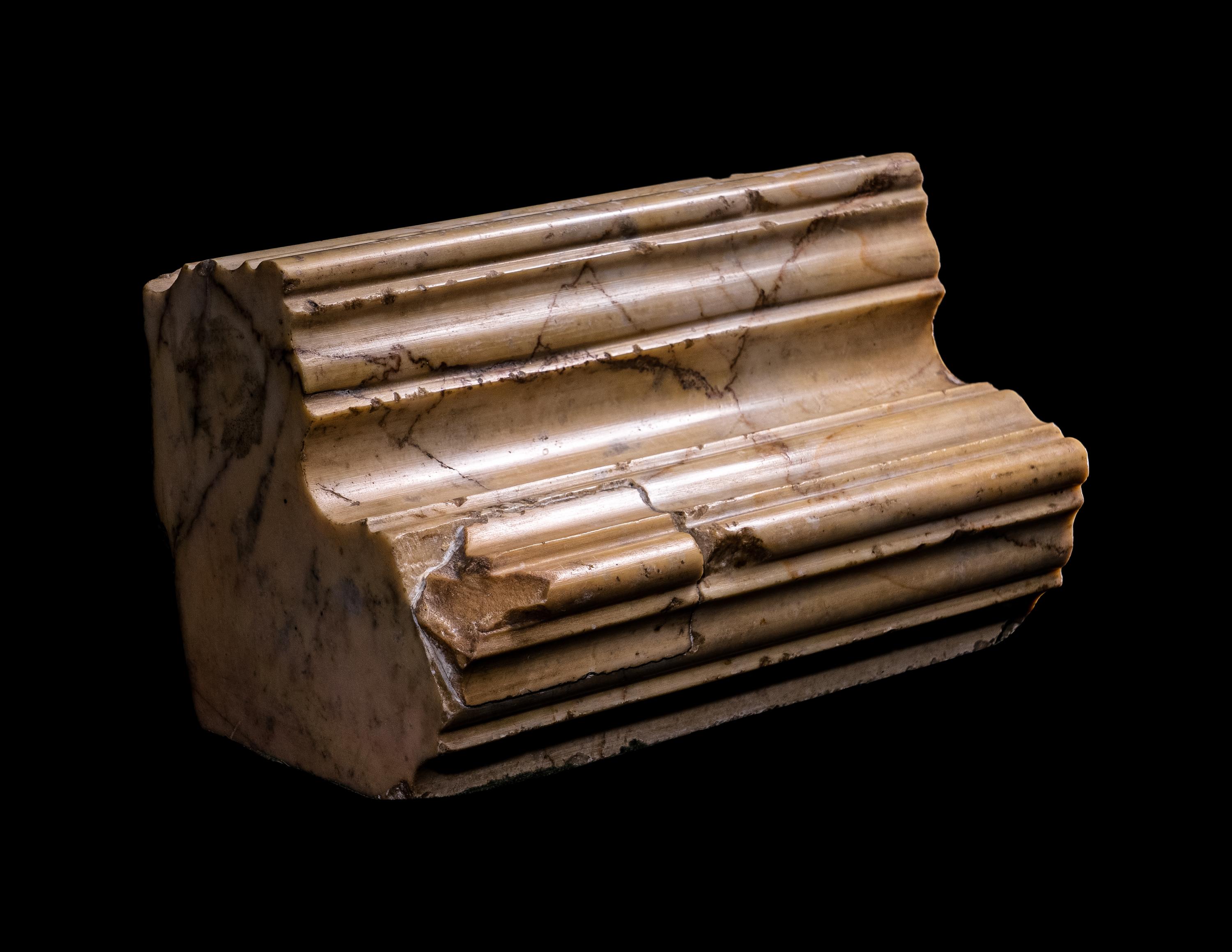A Roman Giallo Antico Architectural Fragment