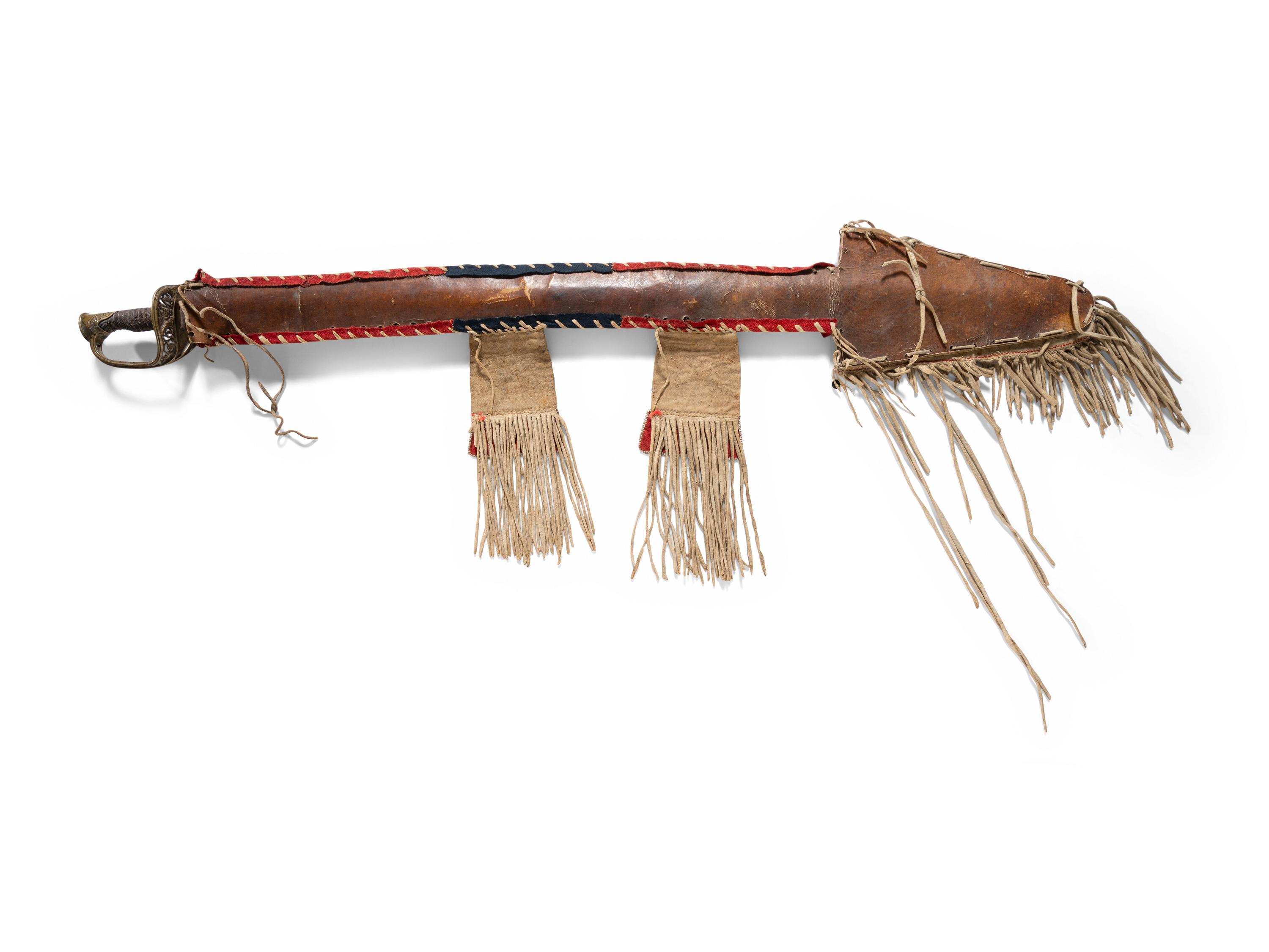 Apsáalooke Beaded Lance Case