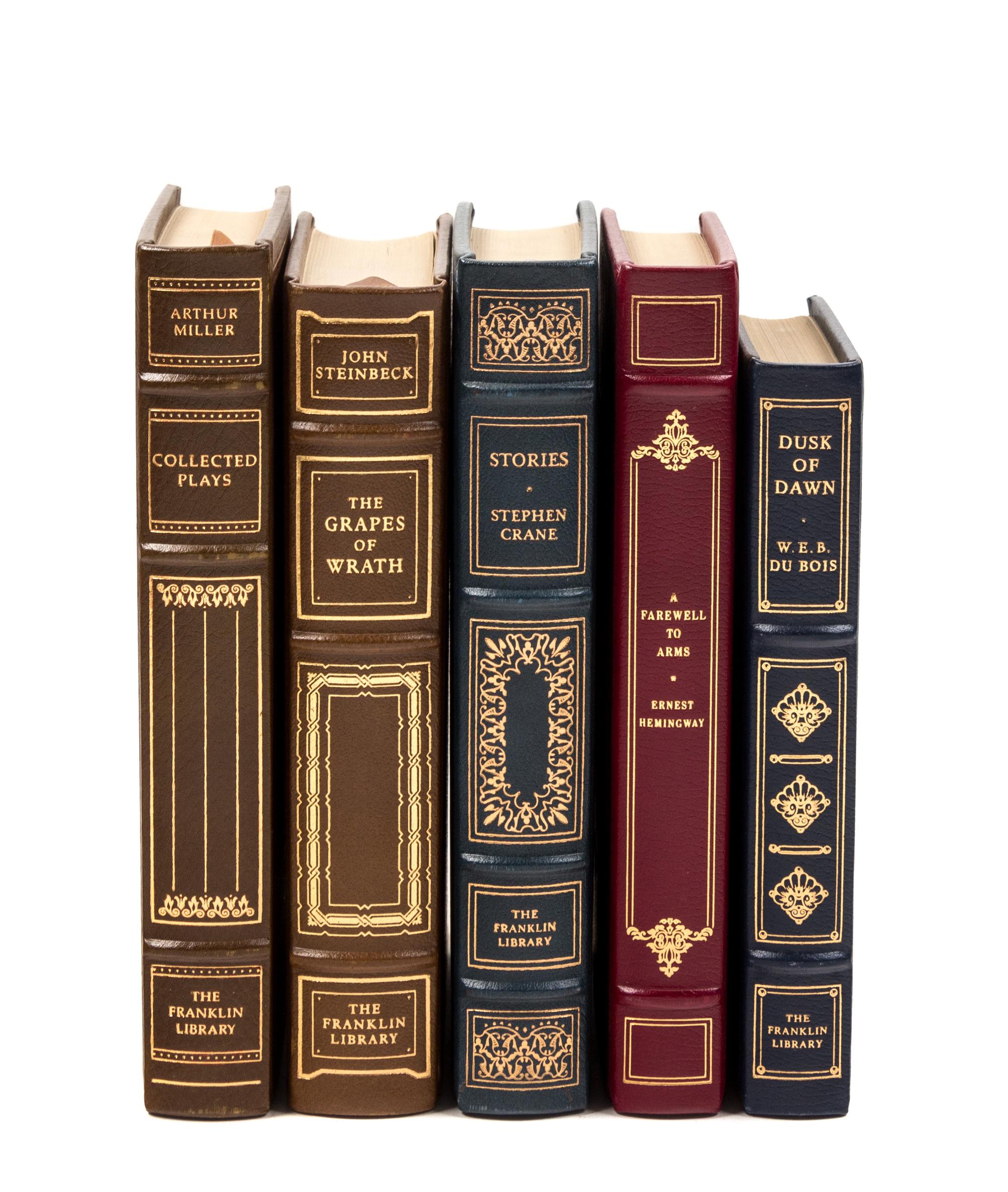 [BINDINGS]. [THE FRANKLIN LIBRARY]. A group of 29 works published by the Franklin Library, including:
