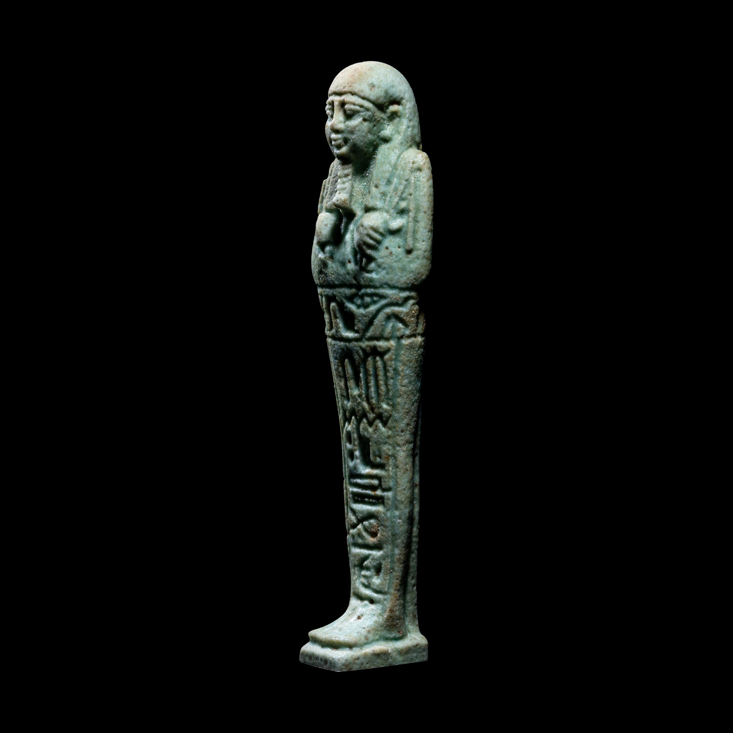 An Egyptian Faience Ushabti