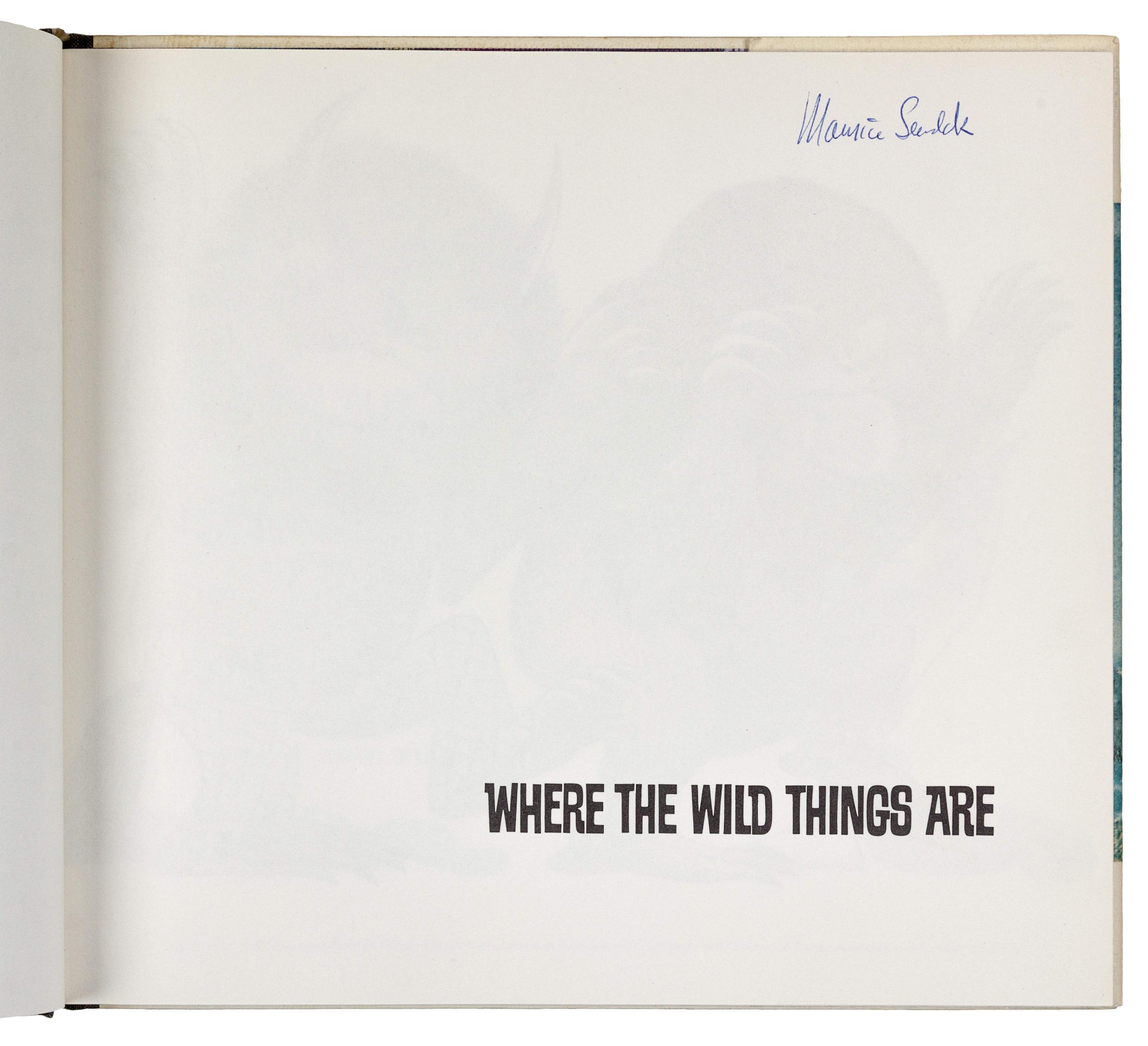 SENDAK, Maurice. Where the Wild Things Are . New York: Harper & Row, 1963.