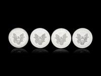 [PRIVATE ISSUE] Four 1/2-Pound Silver Rounds