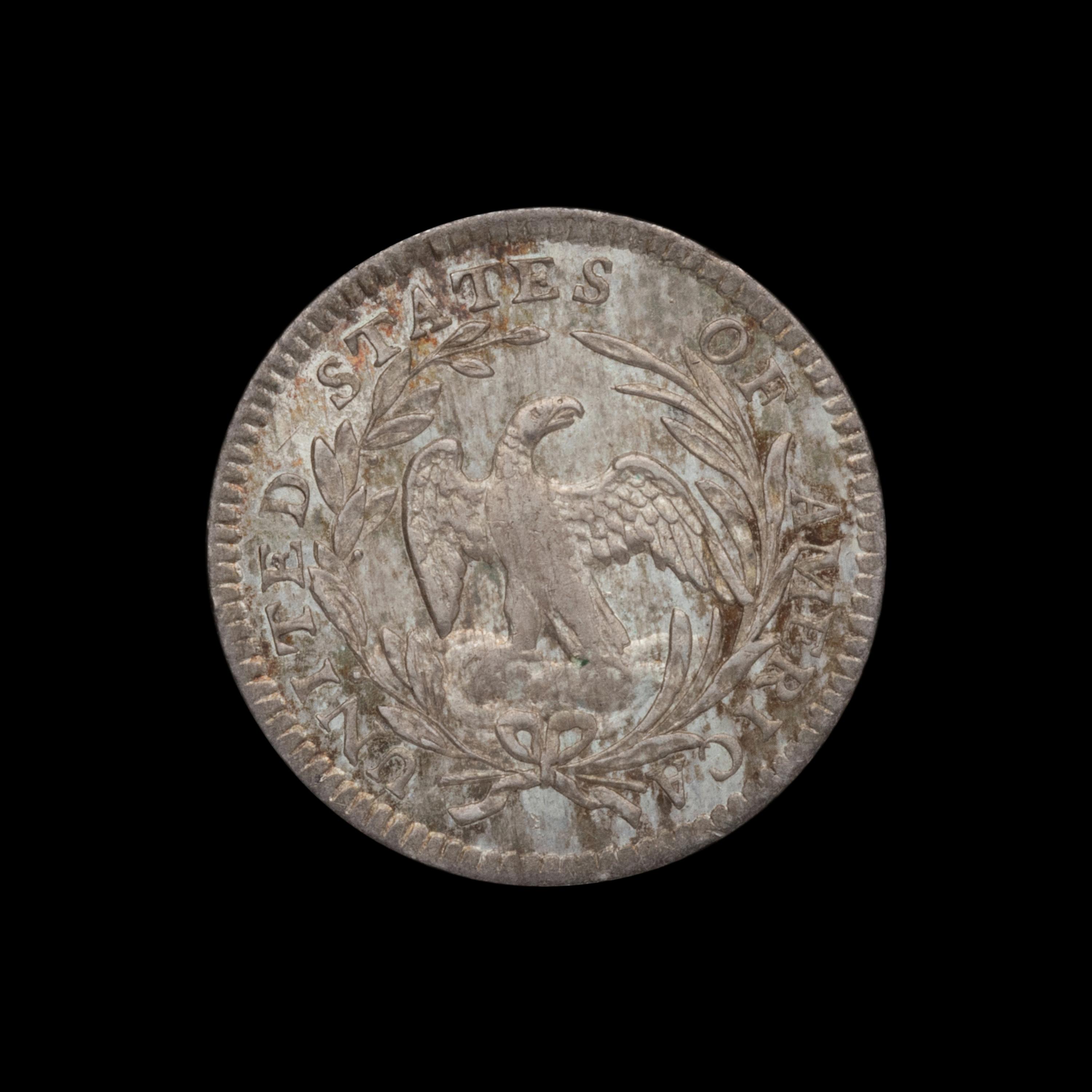 A 1797 Draped Bust: 15 Stars H10c Coin