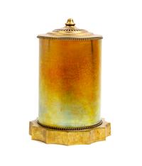 A Steuben Aurene Lamp Height 11 1/2 inches. — 20TH CENTURY