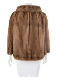 Emba Natural Brown Mink Coat, 1960-80s