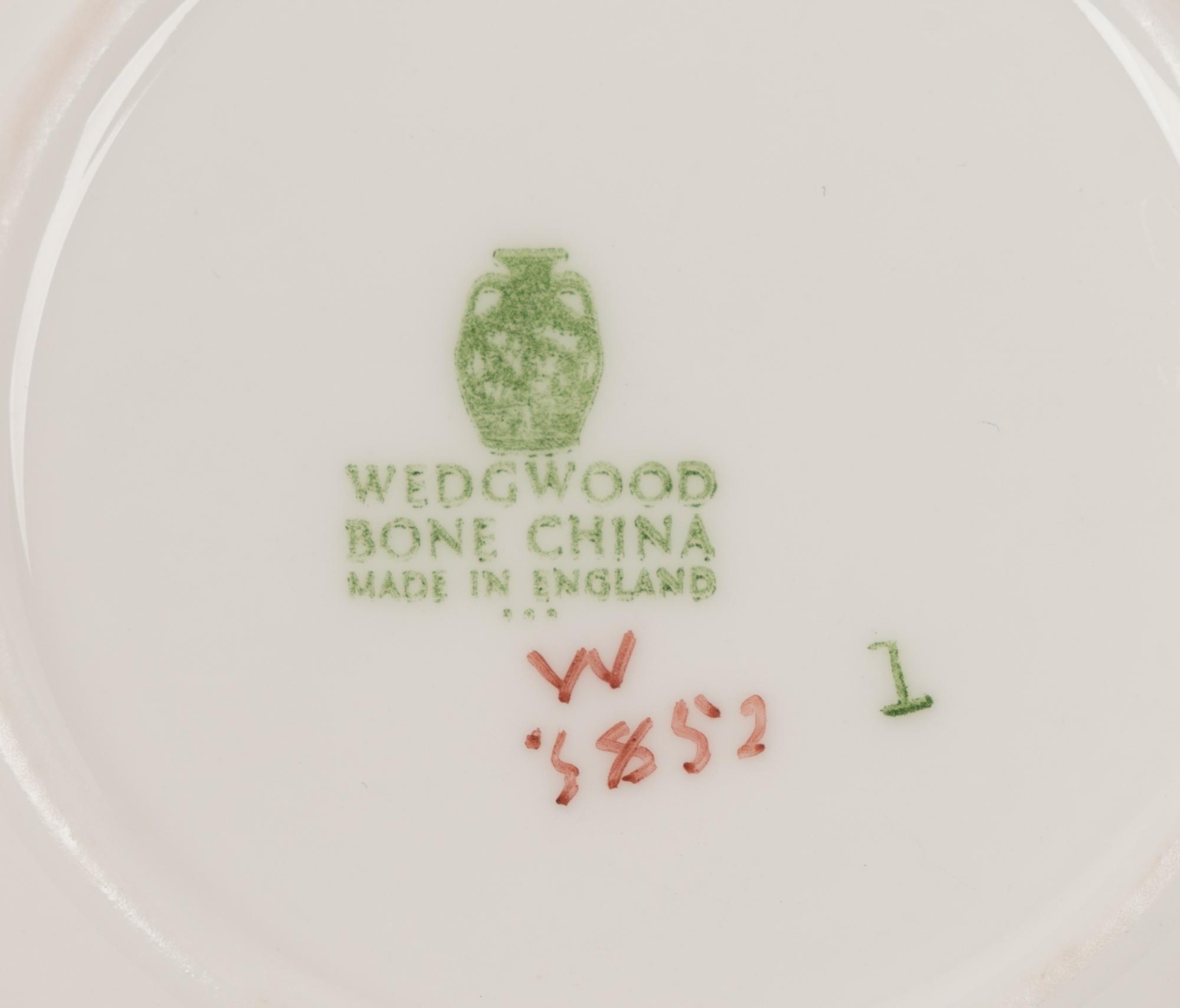 A Collection of Gilt-Decorated English Porcelain Dinnerware