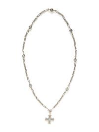 DAVID YURMAN, YELLOW GOLD, SILVER, AND CULTURED TAHITIAN PEARL BRACELET AND NECKLACE