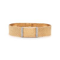 TIFFANY & CO., 14K YELLOW GOLD AND DIAMOND SURPRISE WATCH