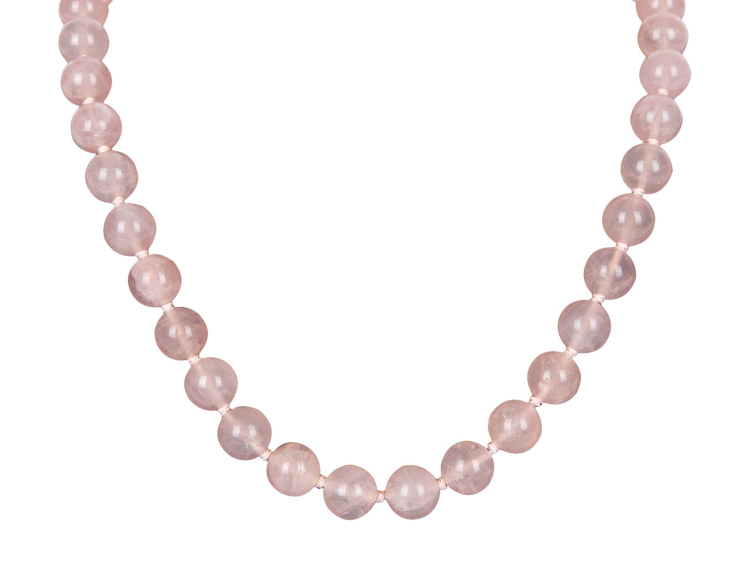Four Chinese Bead Necklaces — 20TH CENTURY