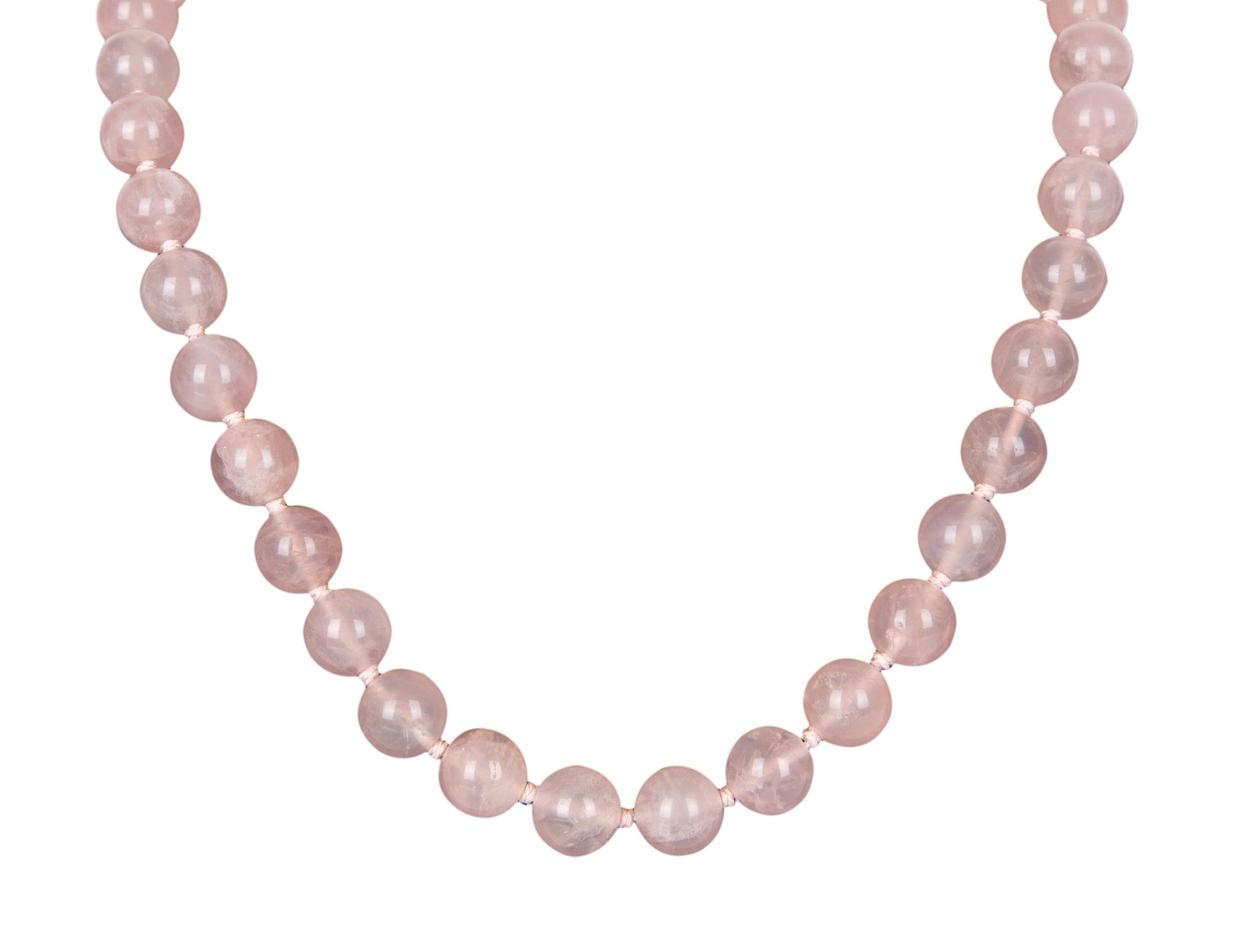 Four Chinese Bead Necklaces — 20TH CENTURY