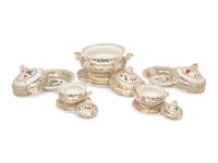 A Ridgway Porcelain Dinner Service