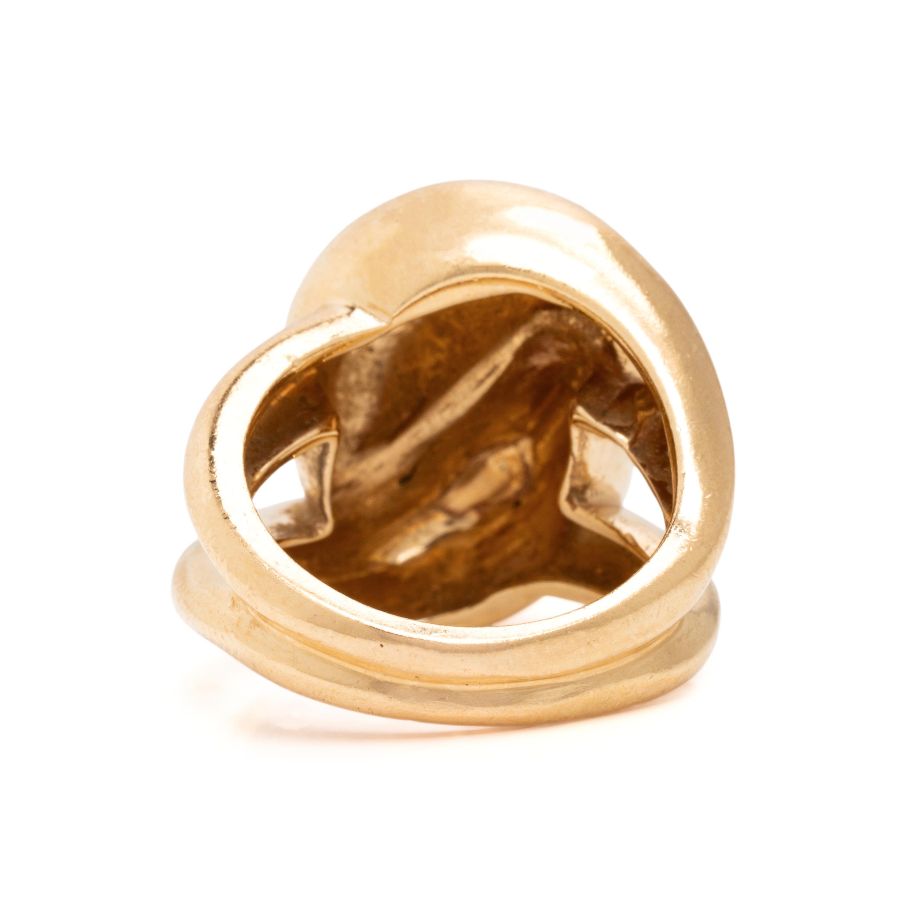 Yellow Gold Knot Ring