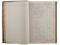 [BUSINESS] -- [OHIO]. Assortment of 19th-20th century letters, documents and account books, highlighted by a Sidney Hall map of the United States and World War I correspondence.