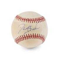 A Deion Sanders Vintage Signed Autograph Baseball (JSA Sticker)